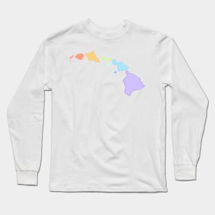 Hawai'i Rainbow Long Sleeve T-Shirt